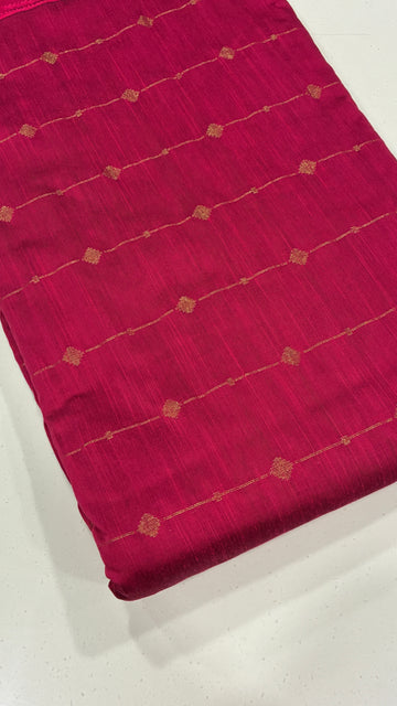 DUPION SILK - BUTA STRIP