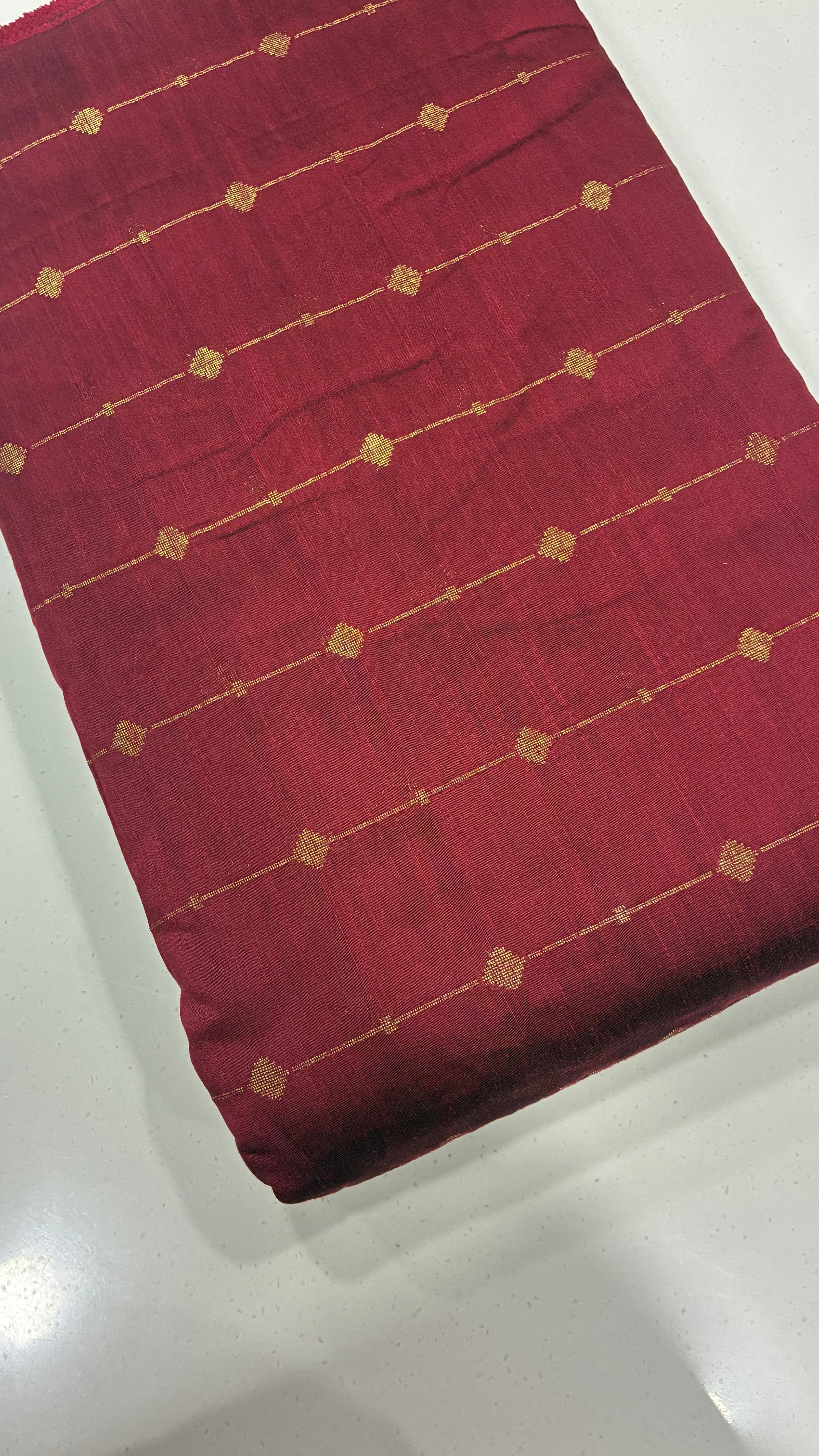 DUPION SILK - BUTA STRIP