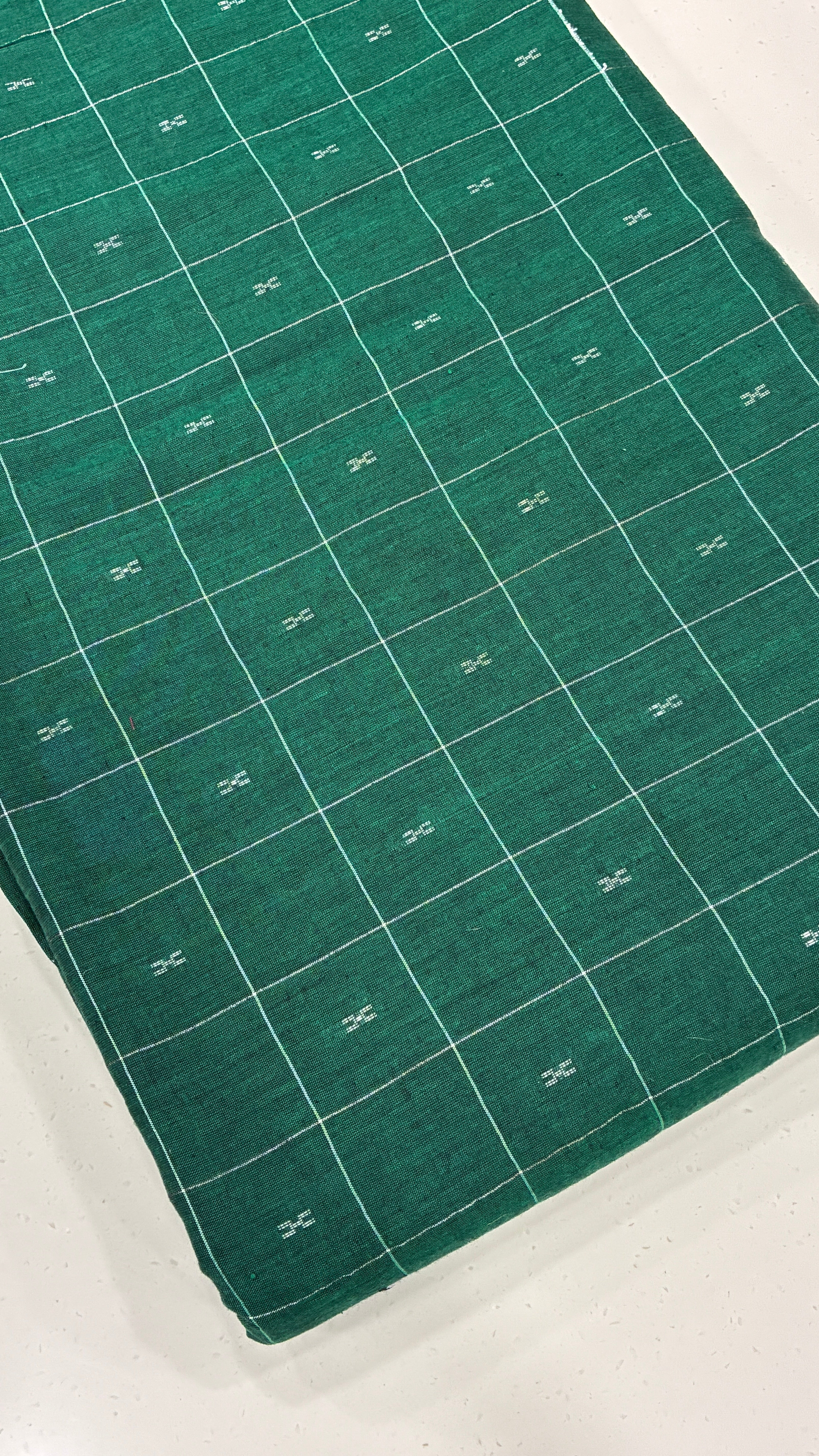 CHECKS BUTA - D.GREEN