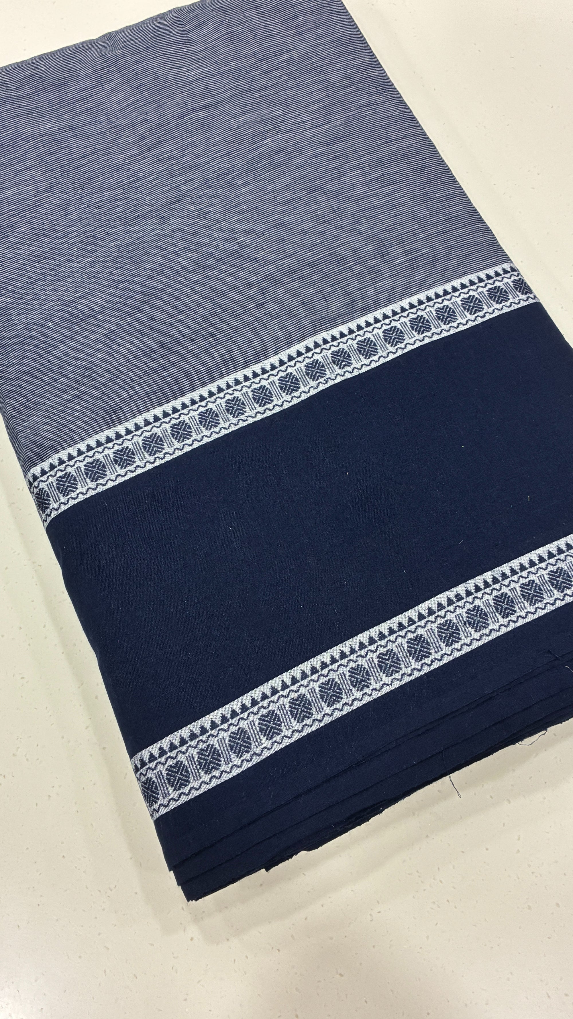 COTTON STRIP BR - BLUE