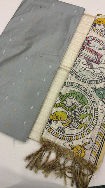 P KALAMKARI - GREY