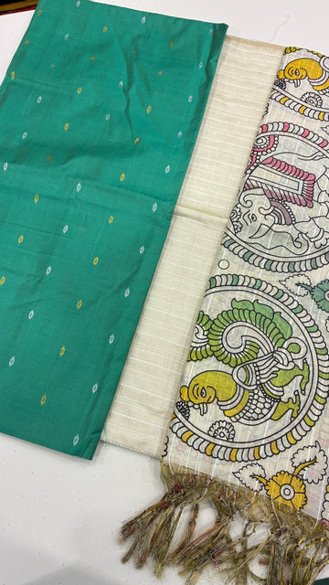 P KALAMKARI - TEAL