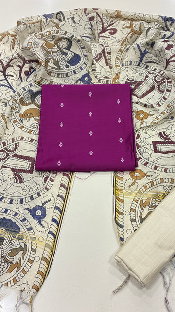 KALAMKARI BUTA - R.PINK