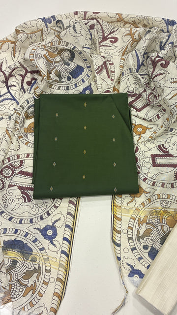 KALAMKARI G BUTA - GREEN