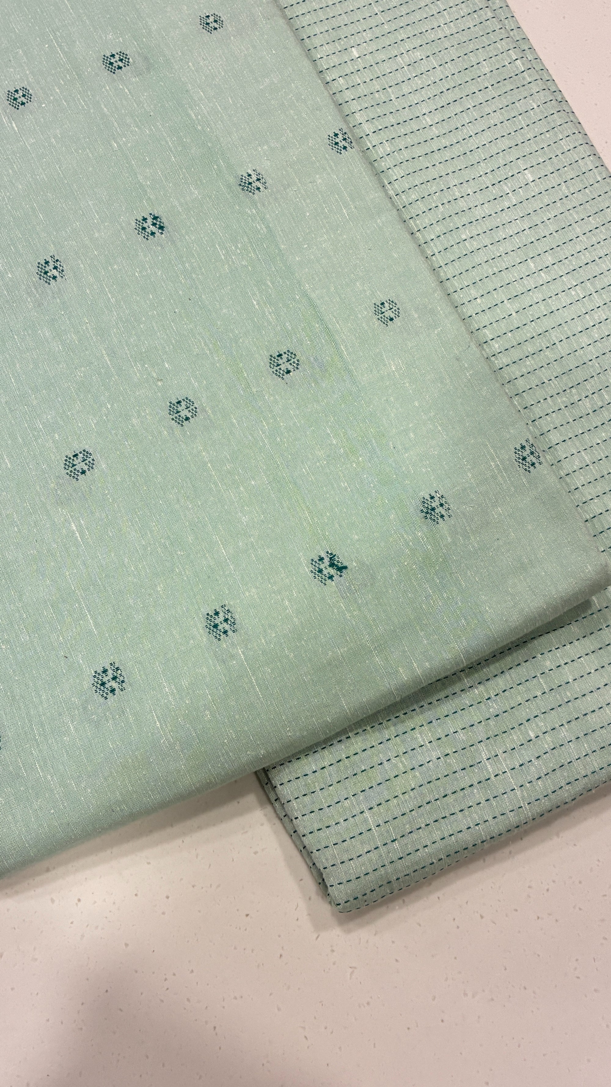 COTTON - LINEN BUTA