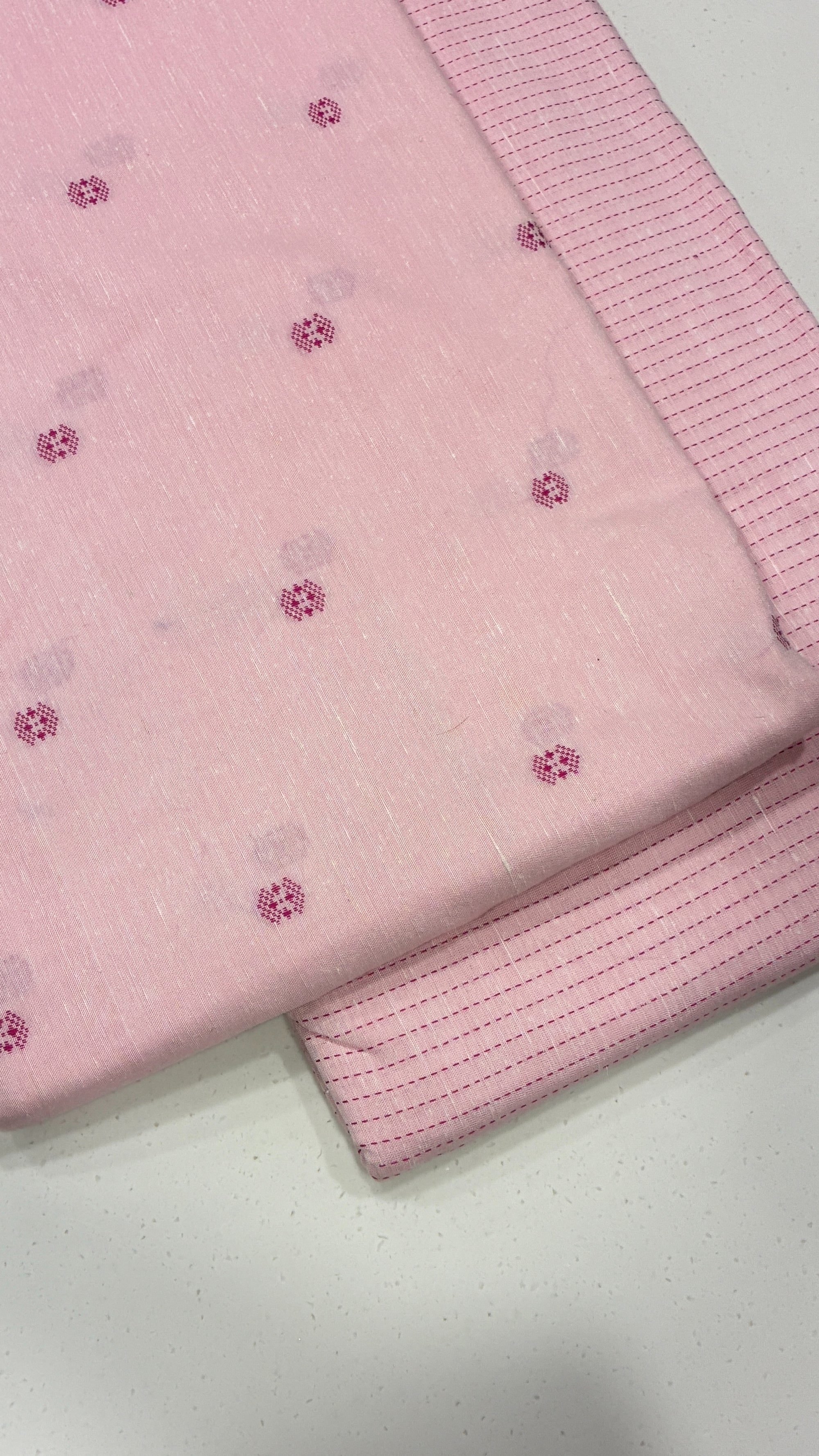 COTTON - LINEN BUTA