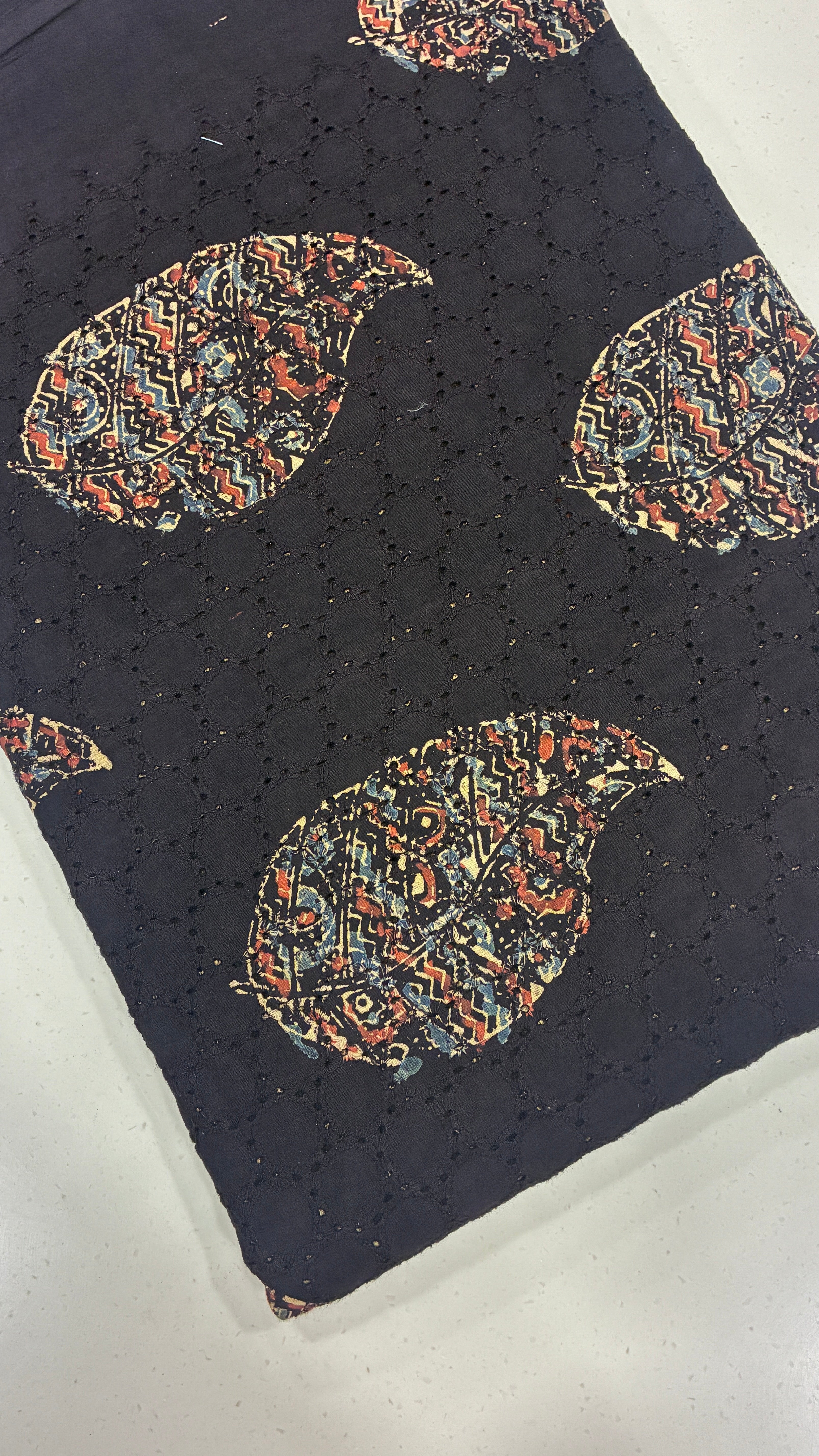 HAKOBA AJRAKH PAISLE - BLACK